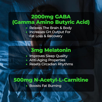 Species Nutrition Somalyze Stimulant Free, Supresor del Apetito con GABA y Melatonina, 90 Cápsulas – Image 4