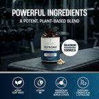 VITASEI Testronix Performance Supplement for Men - 60 Cápsulas (Pack de 2)