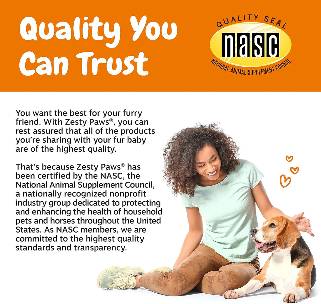 Zesty Paws Suplemento de Arándano para Perros - Control de Vejiga - Apoyo Urinario - Masticables de Arándano - Apoyo Inmune y Digestivo - Pollo - 90 Unidades