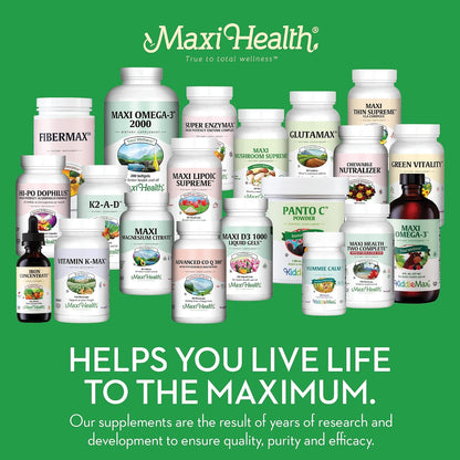 Maxi Health Vitamina B12 con Ácido Fólico y – Personas mayores: Con la edad, la absorción de B12 puede disminuir – Image 7