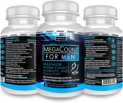 ACTIF MegaCount para Hombres - Apoyo a la – Vitamina C y E: Antioxidantes que protegen las células del daño – Image 5