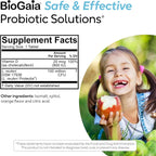 BioGaia Immune Active Kids - Probiótico + Vitamina D - Masticable Naranja - 30 Días
