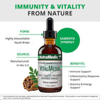 NutraMedix VitalMedix - Extracto de Uña de Gato y Moringa - 2 oz (60 ml)