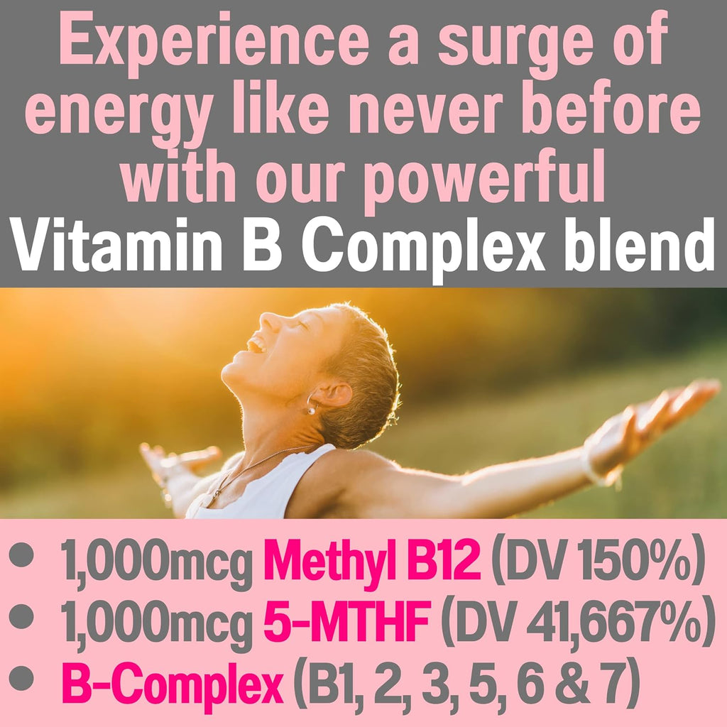 SHIZAM SAM-e & L-Tyrosine Gummies con Complejo B Metilado