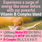 SHIZAM SAM-e & L-Tyrosine Gummies con Complejo B Metilado