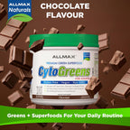 ALLMAX CytoGreens Super Greens en Polvo, Acai Berry Green Tea, 30 porciones