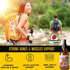 Vitamin D3 K2 5,000 IU Liquid Spray with Organic MCT Oil, Vitamin A (Retinol) 1250mcg, K2 (MK4, MK7) Promotes Heart, Bones, Immune System. 100% Vegan, Non-GMO, No Sugar Added (2oz) (Strawberry)
