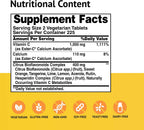 Ester-Vitamina C con Bioflavonoides Cítricos 500 mg - 450 Comprimidos Vegetales