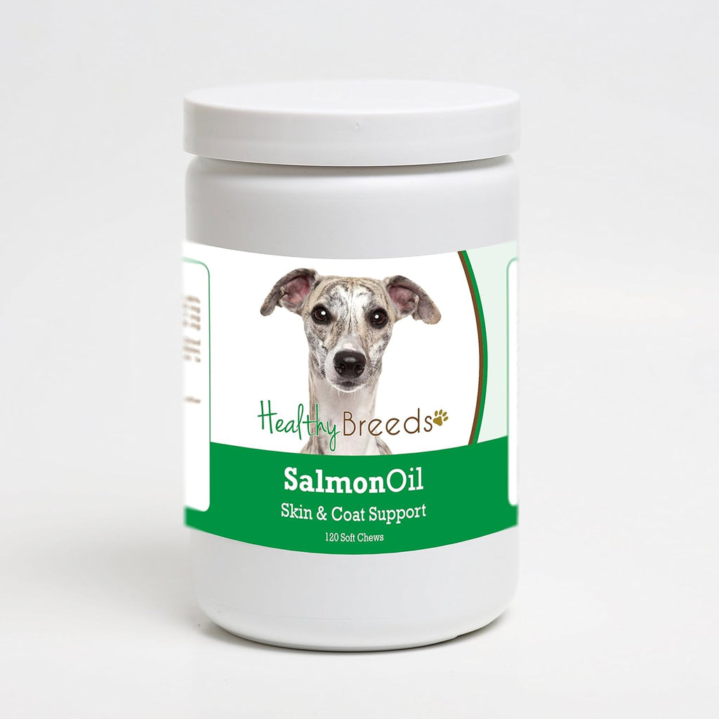 Healthy Breeds Whippet Salmon Oil Soft Chews 120 Unidades