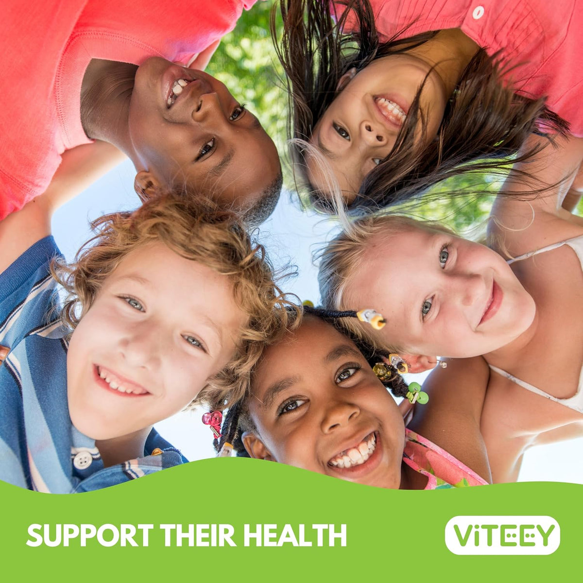 Viteey Kids Multivitamin Gummies con – Vitamina C (250 mg por dosis de 2 gominolas): Contribuye al funcionamiento – Image 5