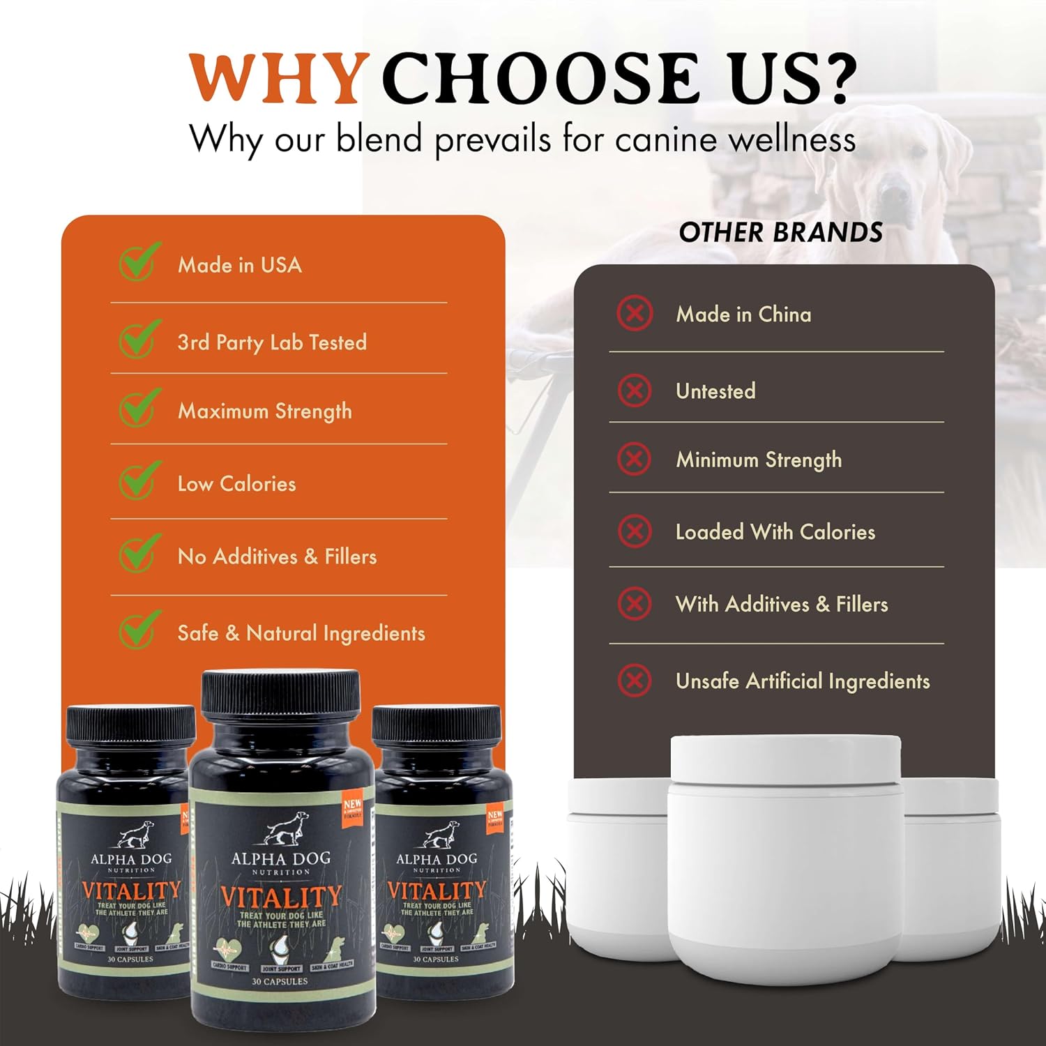 Aceite de Krill para Perros - Vitality by Alpha Dog Nutrition