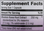 Rhodiola Rosea, 60 Cápsulas Vegetales - Nature's Way