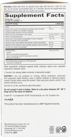 Country Life Bone Solid - Suplemento para la salud ósea con MCHA, calcio, magnesio, zinc, vitaminas K2 y D3 - 180 cápsulas