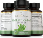 Wild Lettuce Leaf Extract Cápsulas (Pack de 3) - Florida Herbal Pharmacy