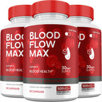 (Pack de 3) Blood Flow Max, Suplemento de Máxima Potencia, Cápsulas Oficiales Blood Flow Max Fórmula Avanzada Premium