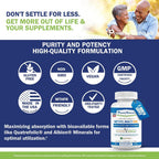 Power By Naturals Methyl Multi One - Multivitamínico Metilado Sin Hierro con 5-MTHF, Metilcobalamina y CoQ10 - 60 Cápsulas