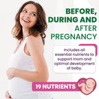 Vitaminas Prenatales de Built by Nature | 60 Cápsulas Blandas