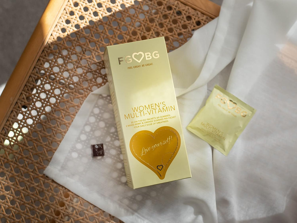 FGBG Gominolas Multivitamínicas para Mujeres – Fórmula Completa Vegana – 30 Días de Suministro