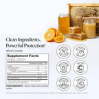 Vitamina C Liposomal con Própolis y Miel Orgánica - 1000 mg - 30 sticks