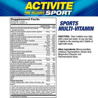 MHP Activite Sport – Multivitamínico Deportivo con 25 Vitaminas y Minerales, 120 Comprimidos