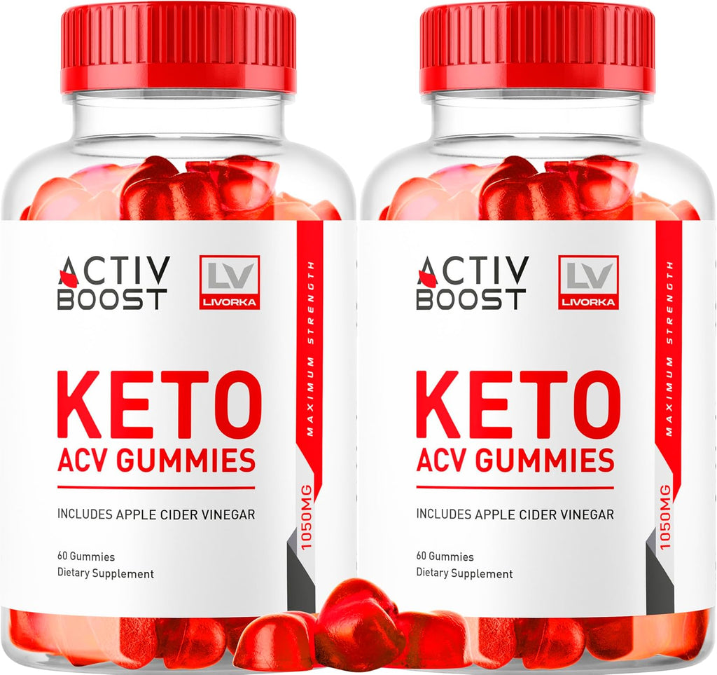 (2 Pack) ActivBoost Keto Gummies Advanced Formula – 120 Gominolas para 2 Meses