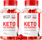 (2 Pack) ActivBoost Keto Gummies Advanced Formula – 120 Gominolas para 2 Meses