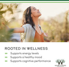 Rhodiola Rosea 500mg, 120 Cápsulas Veganas - Extracto Estandarizado (3% Salidrósidos, 1% Rosavinas) by Double Wood