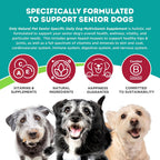 Only Natural Pet Senior Ultimate Daily - Suplemento vitamínico para perros mayores - 150 g en polvo sabor pavo