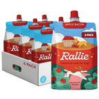 Rallie Agua Hidrogenada para Perros Sabor Manzana y Bacon - Complemento Líquido Multivitamínico con Electrolitos, Glucosamina y Vitaminas B, 6 x 500 ml