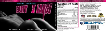 Butt X-Large – Píldoras para el Aumento de – Fórmula natural: Elaborado con ingredientes herbales y vitaminas, – Image 5