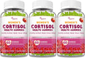 Gominolas de Cortisol para Mujeres - Wanish - Con Ashwagandha, Rhodiola Rosea, Magnesio Glicinato y L-Teanina - 180 Gominolas Veganas Sabor Manzana