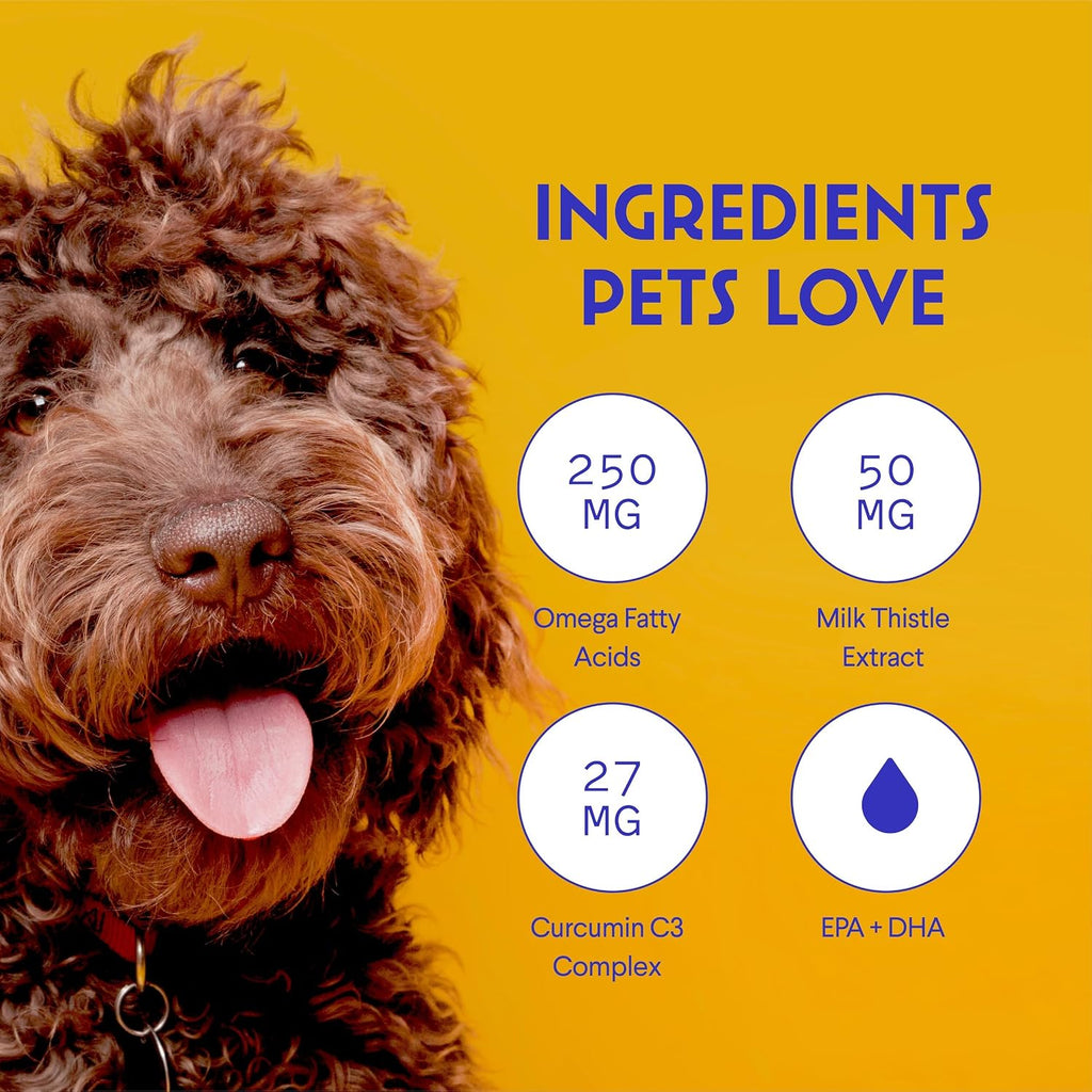 Wonder Paws Cardo Mariano para Perros - Apoyo Hepático y Renal, 59 ml