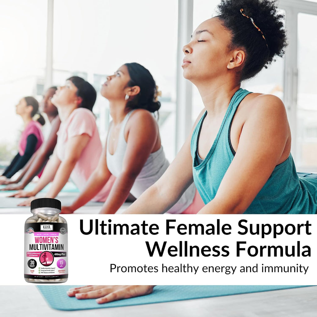 Kaya Naturals Multivitamínico para Mujeres (30 Cápsulas)