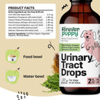 Forever Puppy Gotas para el Tracto Urinario de Perros - Suplemento Natural para la Vejiga con Seda de Maíz y Chanca Piedra - Sin Azúcar ni Alcohol - 60 ml