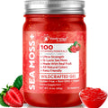Gel de Sea Moss Silvestre con Sabor a Fresa - Superalimento Rico en Vitaminas y Minerales - Apoyo Inmunitario y Digestivo - 283 g