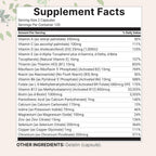Micro Ingredients Multivitamínico Metilado Puro - 240 Cápsulas | Fórmula 19 en 1 con Vitaminas y Minerales