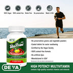 DEVA Tuba Prime Multivitamínico Vegano de Alta Potencia - 90 Comprimidos
