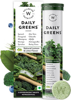 WELLBEING NUTRITION Daily Greens Multivitamínico con 39+ Superalimentos Orgánicos (30 comp.)