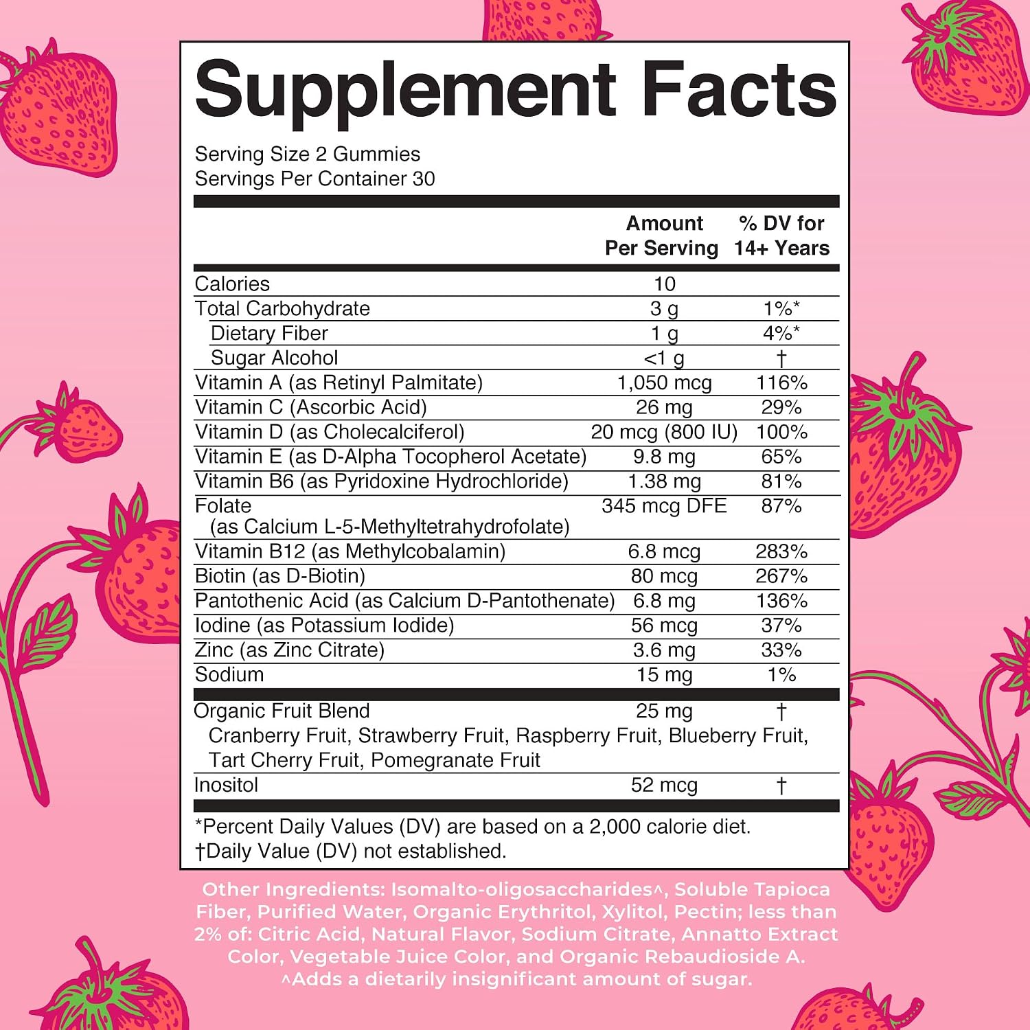 MaryRuth Organics Women's Immune Support Multivitamin Gummies - 60 Gominolas