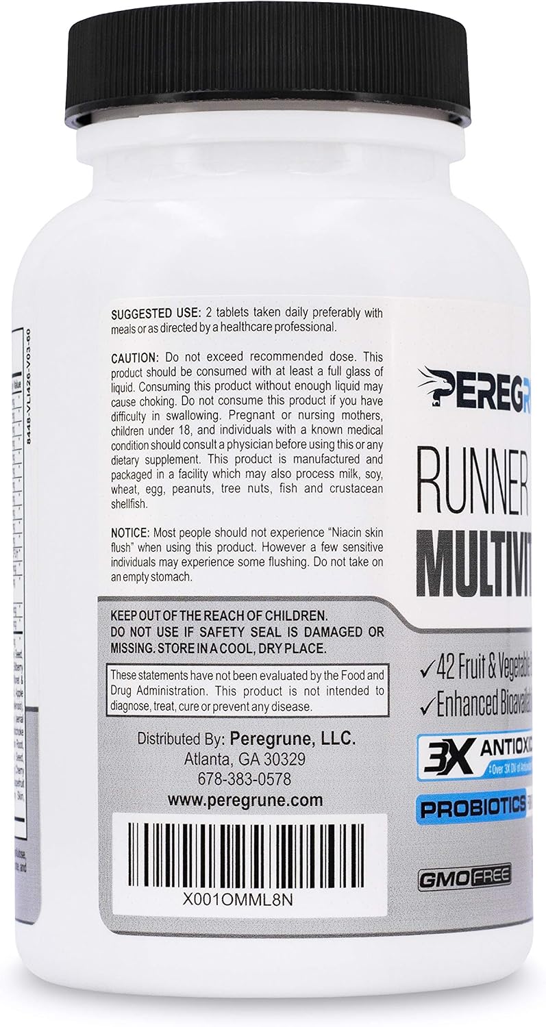 PEREGRUNE Multivitamínico para Corredores