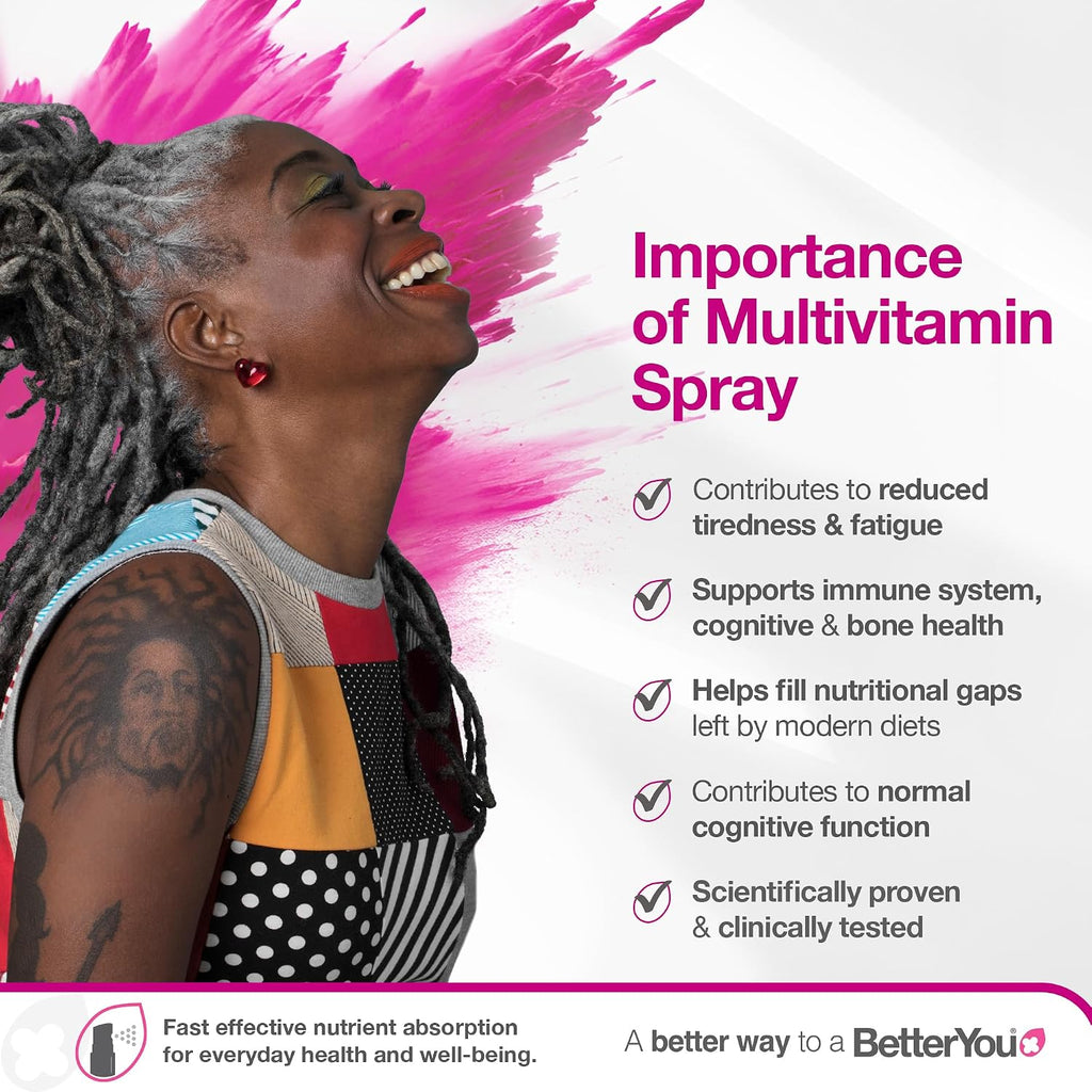 BetterYou MultiVit - Spray Oral Multivitamínico Completo 25ml