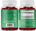 Rhodiola Rosea en Gominolas - Sin Azúcar - Adaptógeno Vegano - 120 Unidades - Sabor Frutos del Bosque