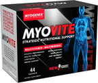 Myogenix Myovite Multivitamínico – 44 Paquetes – Fórmula Avanzada para Atletas