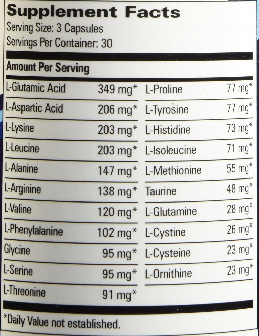 Progressive Labs Amino Blend, 90 Cápsulas