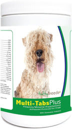 Healthy Breeds Lakeland Terrier Multi-Tabs Plus - Multivitamínico masticable para perros (365 comprimidos)