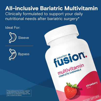 Bariatric Fusion Multivitamínico Bariátrico – Fácil absorción: Su presentación masticable facilita la toma y la – Image 2