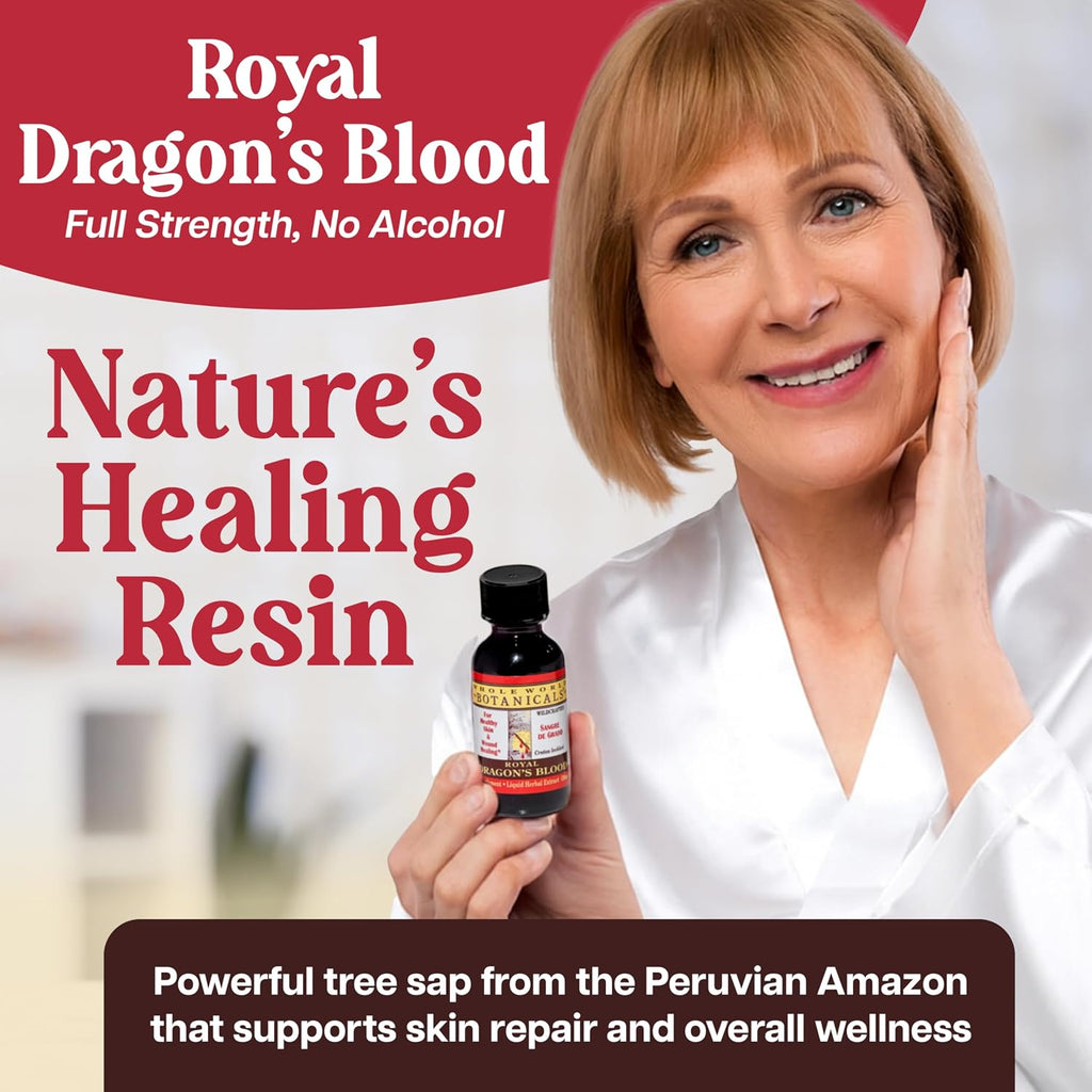 Whole World Botanicals Royal Dragon's Blood – Extracto Líquido 1 oz – Suplemento Herbal