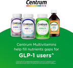 Centrum Silver Multivitamínico para Hombres Mayores de 50 Años con Vitamina D3, Vitaminas B y Zinc - 200 Comprimidos