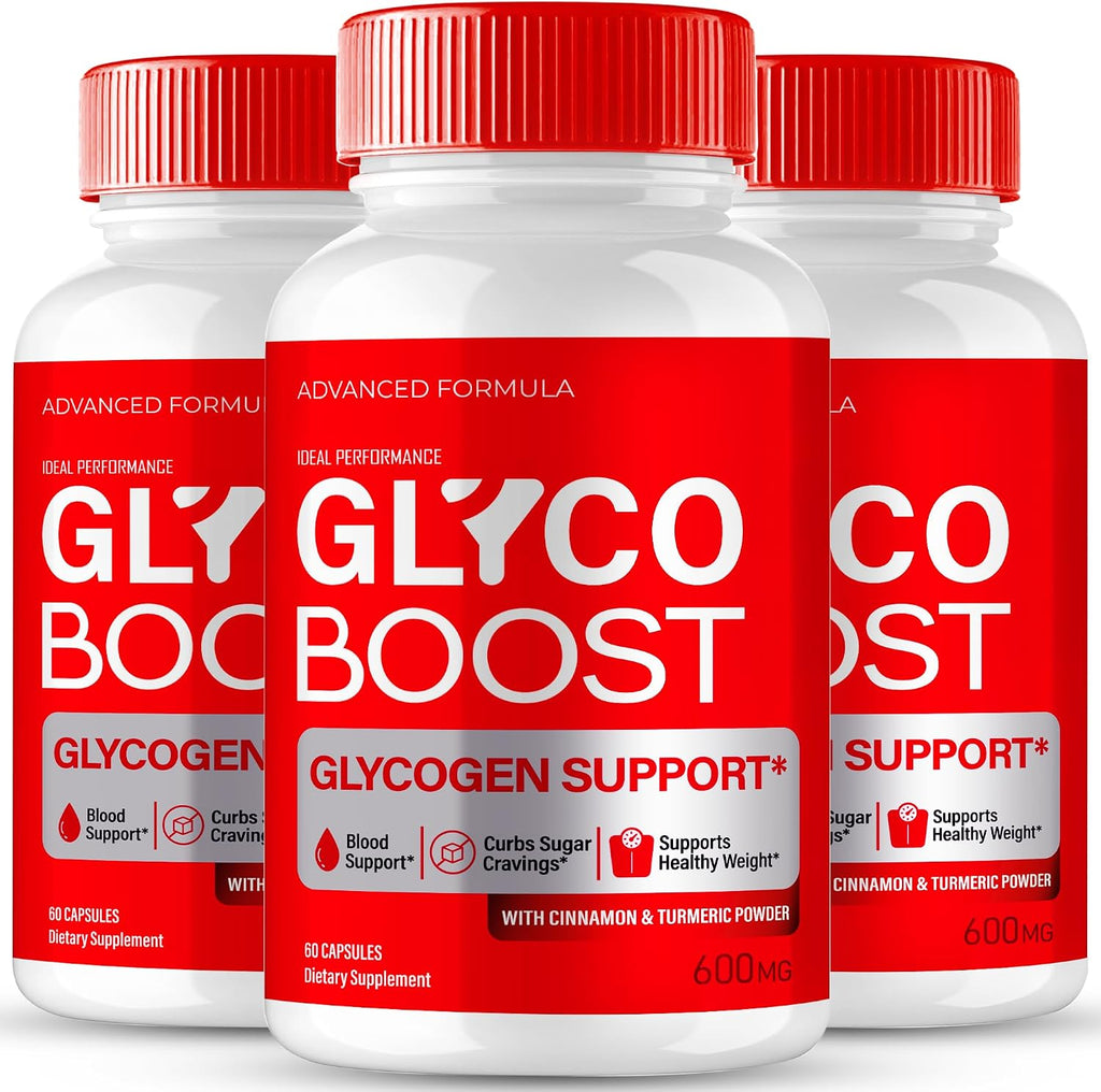 IDEAL PERFORMANCE Glyco Boost Blood Capsules - Suplemento para Circulación Saludable (3 Pack)