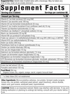 INNATE Response Formulas Men's 55+ Multivitamin, with Vitamin C, B12, D3, Choline and Methylfolate - 120 Vegan Tablets (60 Servings)